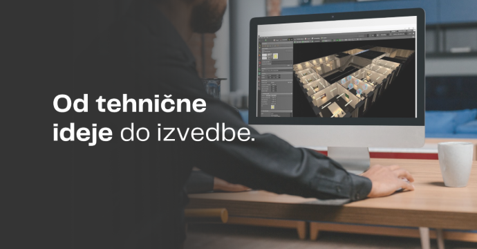 Od tehnične  ideje do izvedbe.