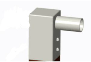 Adaptor for 100x100mm Square Pole