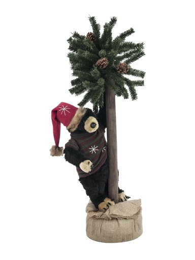[83314804] Christmas bear, with fir, 105cm